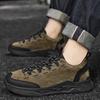 Men's Outdoor Camping Walking Shoe Classic Waterproof Wear-resistant Work Shoes New Style Anti Slip Breathable Lace Up Sneakers