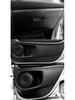Vezel/XRV Center Console Carbon Fiber Stickers, Fits 15-22 Models, Free Replacement for Damaged Pieces