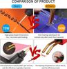 70W Plastic Welding Machine Kit Hot Stapler Welding Machine Car Bumper Repair Kit with 4 Types Staples for Bumper/Kayak/Plastic Product Repairs