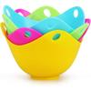 4pcs Silicone Egg Poacher Cups Poach Pods Work with Egg Poacher Pan, Cookware, Boiler Steamer, Microwave