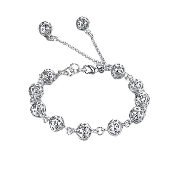 

Женский однотонный полый шар, кулон, браслет на запястье, ювелирный подарок для вечеринки