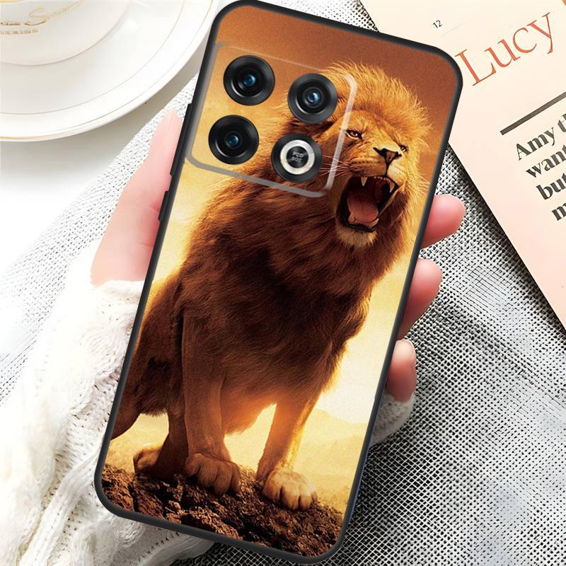

Roaring Lion Cover For OnePlus 15 13 13R 13T 12 12R 10T 11 10 Pro OnePlus Nord 5 CE 3 4 Lite N20 N30 Case OnePlus 13R