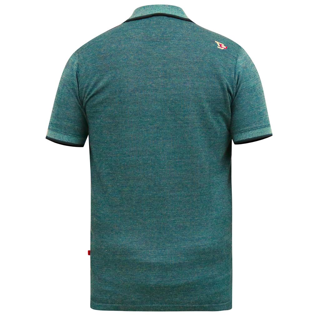 Duke Mens D555 Troy 2 Textured Polo Shirt
