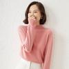 Autumn and Winter Woolen Women's Half-turtleneck Bottoming Shirt Sweater Solid Color Sweater Women's Plus Size