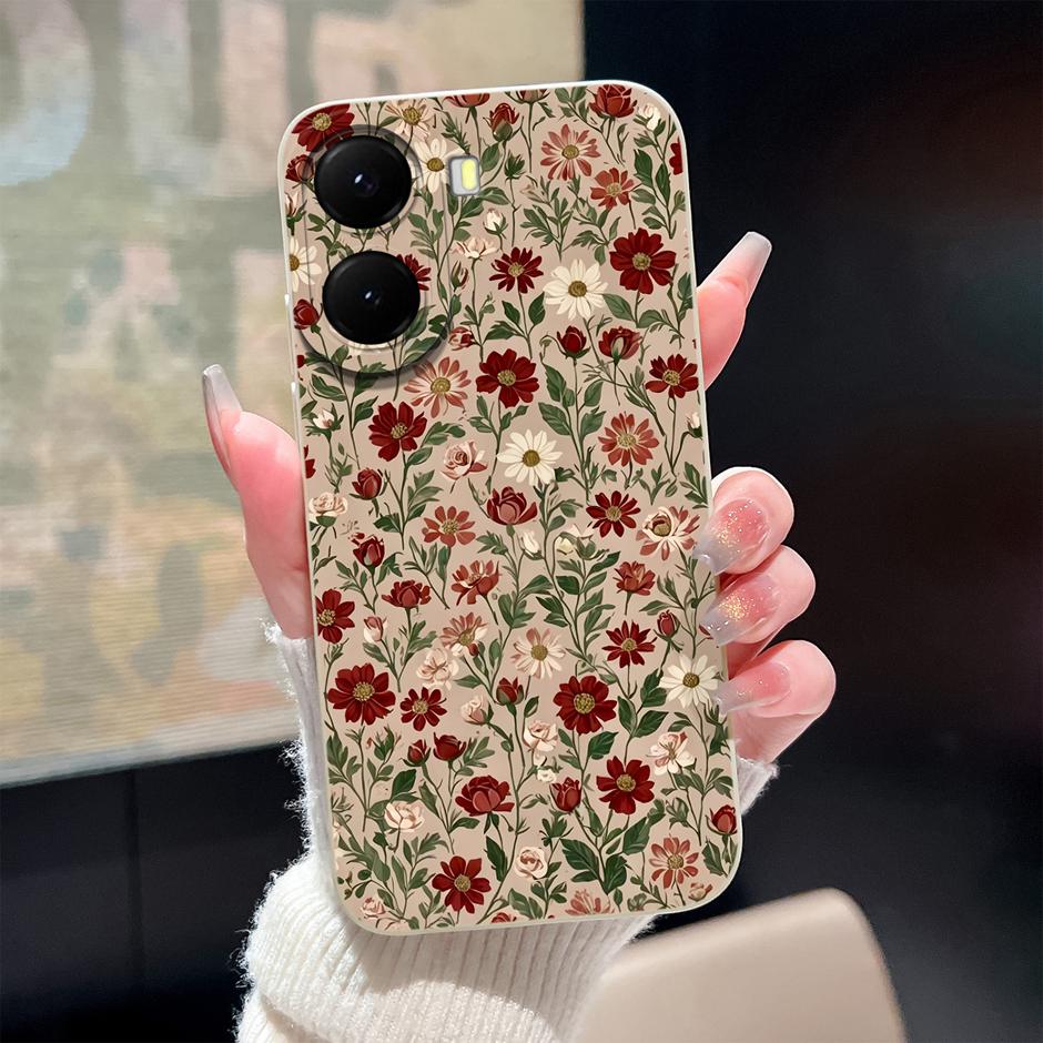 Case For Xiaomi Poco X7 X8 Pro Max Beautiful Bowknot Flower Anti-Fingerprint Unique Phone Cover For PocoX7Pro PocoX8ProMax Coque