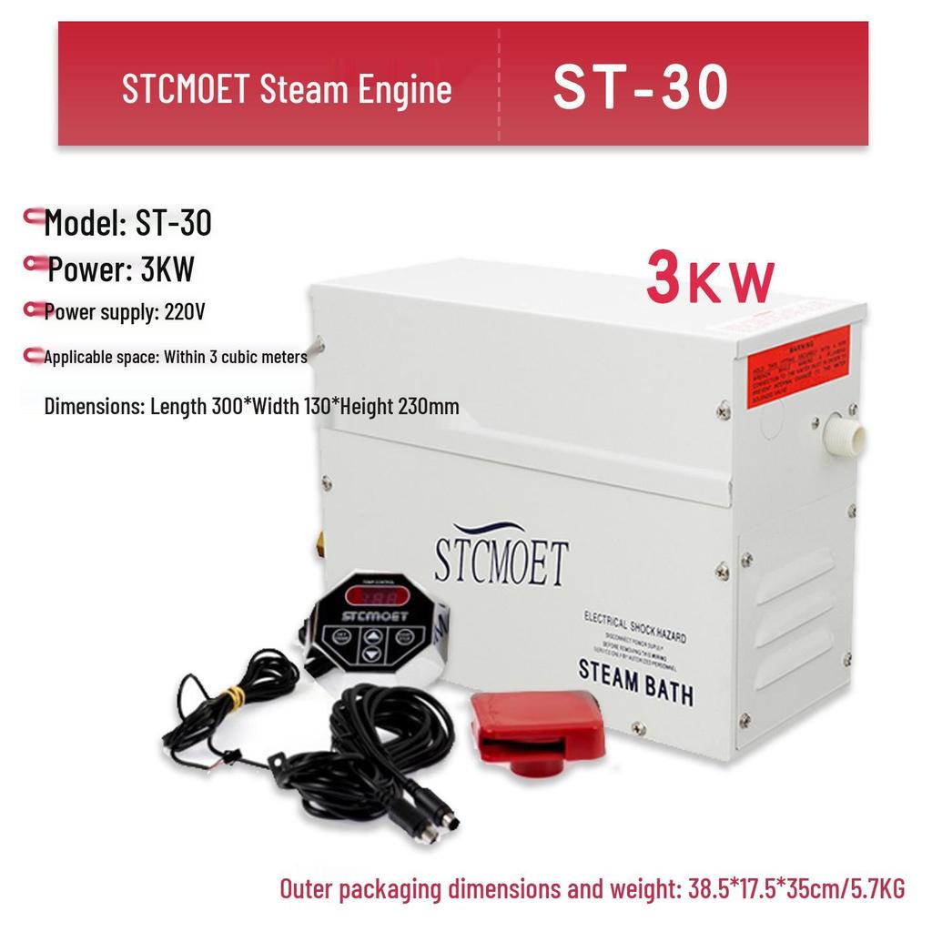 Household Sauna Steam Generator: 3-18kW Wet Steam Heating Machine
