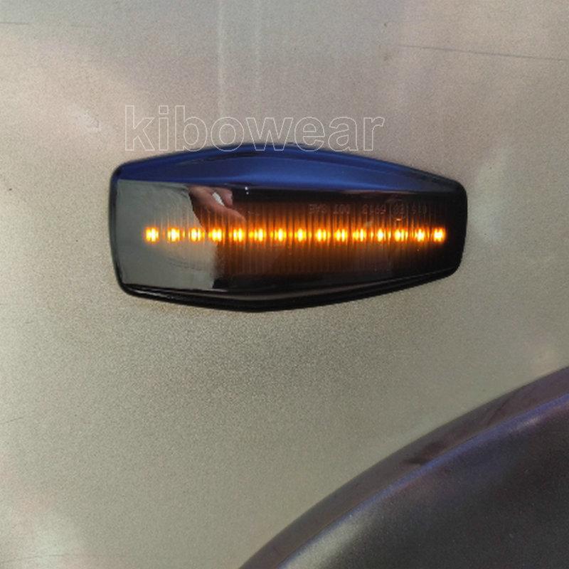 2pc Dynamic LED Fender Light Side Marker For Hyundai I10 Trajet Sonata Elantra Getz XG Tucson Terracan Coupe Matrix for Kia 2003