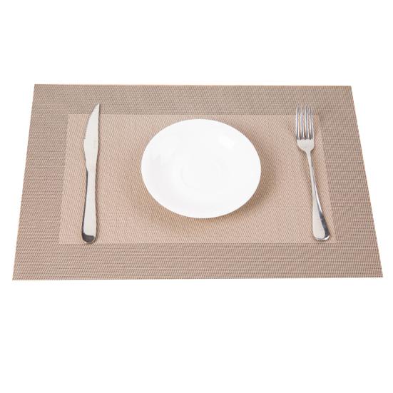 45x30cm PVC Vanntett Varmeisolasjonsmatte Spisebordsskål Dish Pad Dekkematte