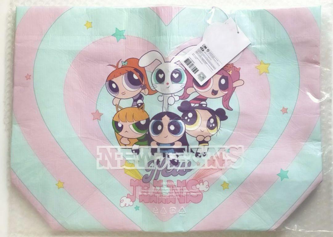 

[USED] NewJeans Powerpuff Girls Shopper Bag LINE