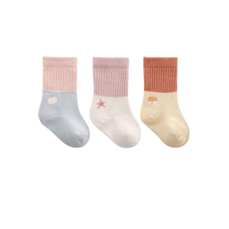 

JOYNCLEON Baby Boneless Mid-Calf Socks S