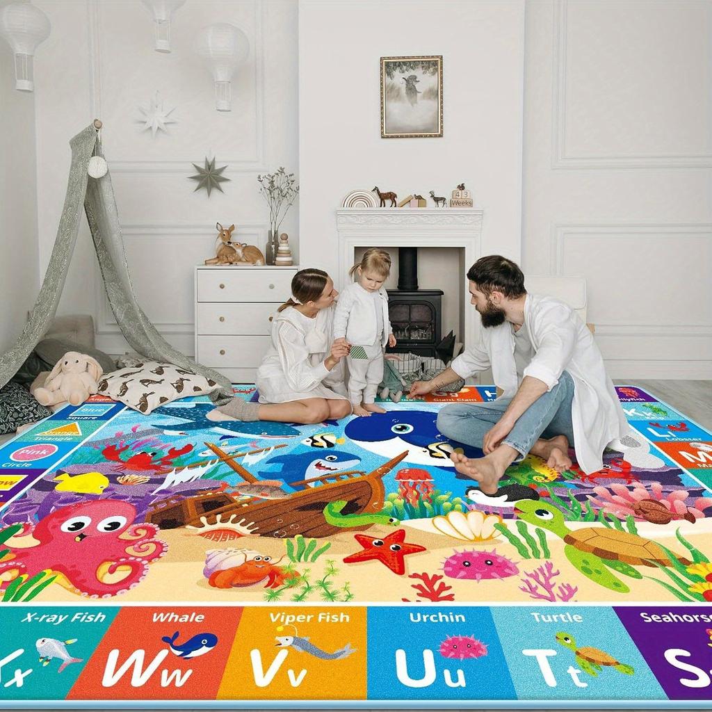 1PC Dew-Kissed Rose Kitchen Rug Non-Slip Door Mat Pop Design Bathroom Rug Bath Mat Carpet for Home Sink Laundry Ecoreeree