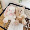 Goodnight Plush Adorable Bear And Sweetheart Rabbit Soft Toy Gift Cuddling For