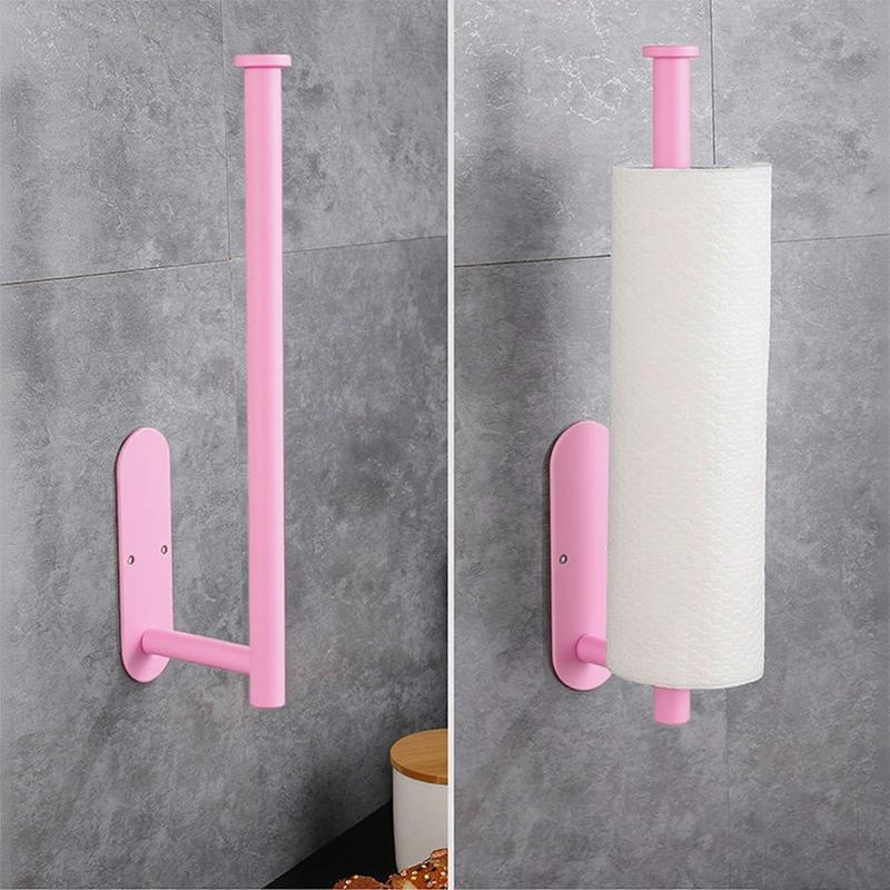 Cabinet Storage Rack, Napkin Holder Kitchen Paper Towel Holder, Wall Mounted Paper Towel Holder, Toilet Paper Roll Holder,
