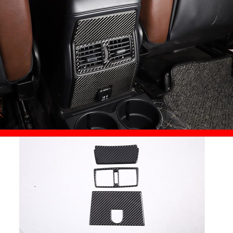Soft carbon For Mercedes Benz G class W463 2013-18 Car Air Outlet Door Handle Trim sticker Inner & Outer Decoration Accessories