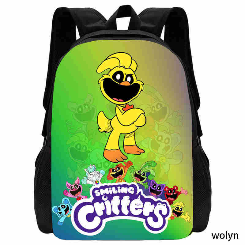 Smiling Critters Poppy's Spielzeit Kapitel 3 Vollständige lächelnde Tier-Schultasche