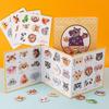 Cute Cartoon Magnetic Sticker Book For Kids - Reusable Puzzle Book Early Education Advanced Baby Toy Gift For Child Age 2-4 Gift
