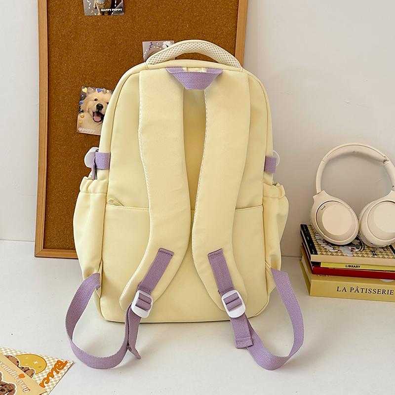 Mochila de Gran Capacidad para Mujer Mochila Escolar para Estudiante