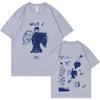 Rapper Milo J 111 Album Merch T Shirt Unisex Unisex Clothes Harajuku Hip Hop Tshirt Vintage Cotton Short Slevee Tshirts Streetwear
