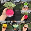 Creative Fun Fruit Plush Doll Home Bedroom Companion Ornaments Cute Doll Pendant Keychain Backpack Decoration Birthday Gift