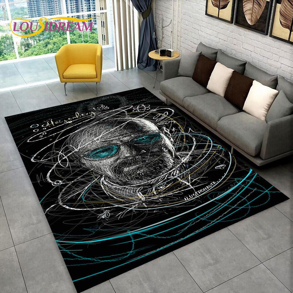 Breaking Bad Walter Hartwell Area Rug,Carpet Rug for Home Living Room Bedroom Sofa Doormat Decor,kids Play Non-slip Floor Mat 3D