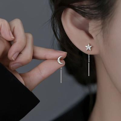Ster en Maan Oorbel Uniek Ontwerp Dames Nieuwe Stijl Oorbellen High-end Oorbellen Set