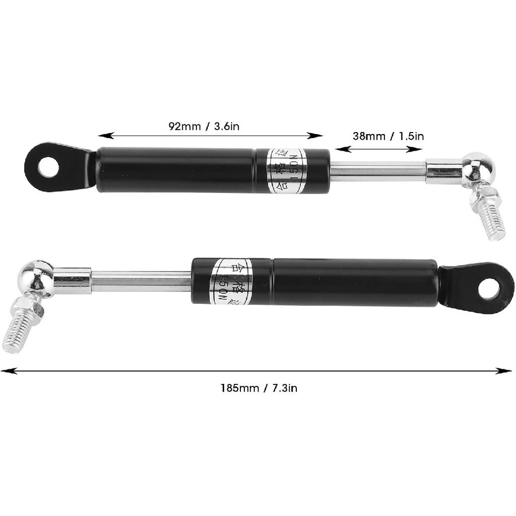 2Pcs Seat Lift Supports, Motorcycle Seat Lift Struts, Saddle Gas Spring Shock Absorber Fit for Tmax T-Max 500 530 2008-2018