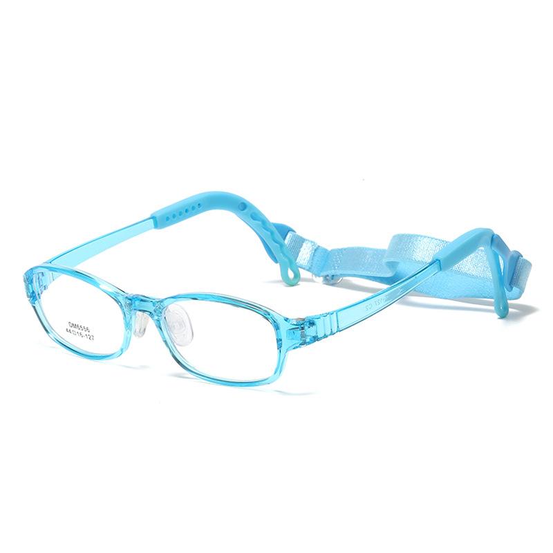 4-6 Years Little Kids Optical Glasses Frame Durable Silicone Anti Glare Glasses Diopter Prescription Myopia Presbyopia Eyewear