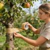 Baumschutzband Baumwickel Schutzrolle Klebrige Barriere Rinden-Schutz Pflanzen-Schutz Aufkleber für Garten Rasen Außen Obst