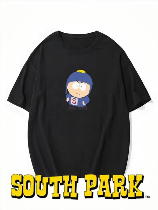 Oversized T-shirt with South Park print 4XL
