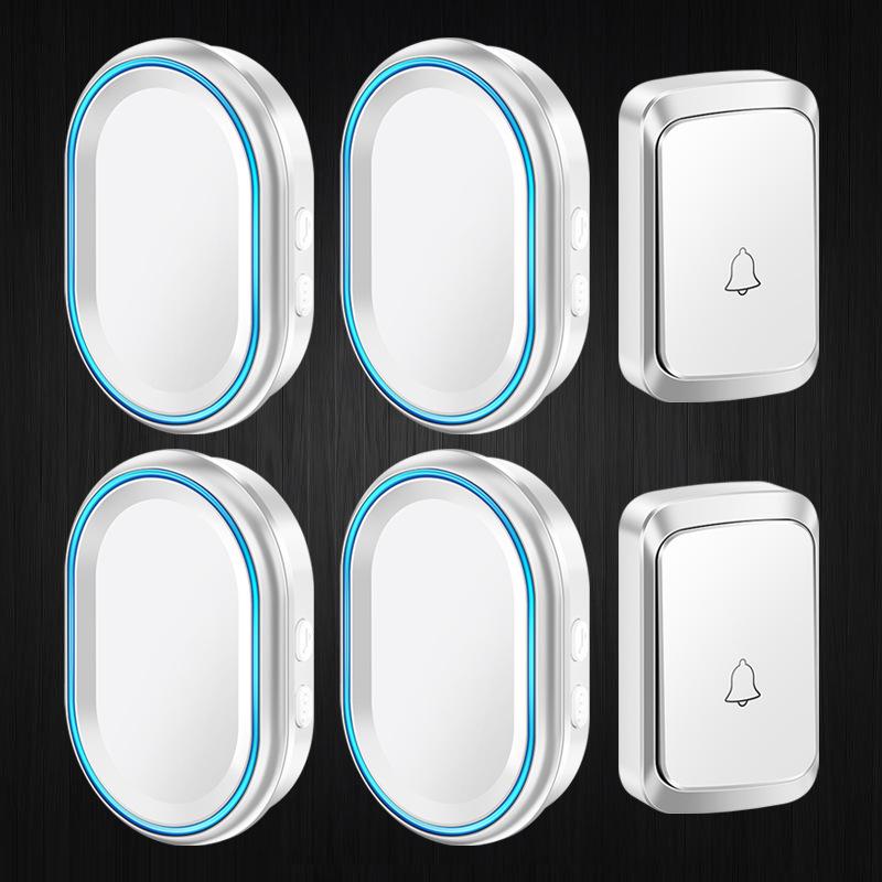 Smart Waterproof Wireless Doorbell with Ultra-Long Range and Ding-Dong Caller, Ideal for Home and Elderly Use