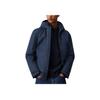Solid Color Hooded Comfortable Loose Fit Long Sleeve Jacket Men Jackets Blue J30J326431-PPK