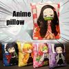 Slayer Demon Nezuko Tanjiro Pillow Soft Cushion Anime Cushion Plush Toys Gifts