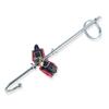 Gancio per Anus Autolegante con Manette Metalliche - Giocattolo Sviluppo Crisantemo