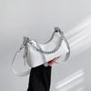 Chain bag women's 2026 new style this year popular texture niche design e-shoulder underarm bag fashiable crossbody small ba