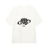 BADFIVE T Shirts Men's Ivory Crew Neck Moderate ATSW381-4