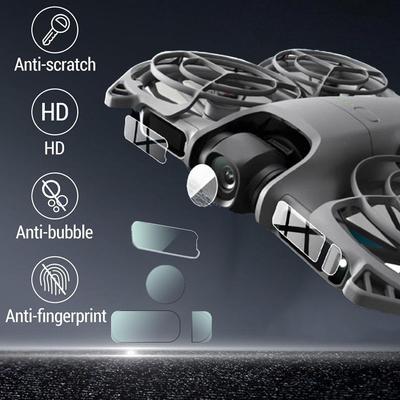 For DJI Neo2 Drone Lens Protective Film Set HD Anti Fall Anti Scratch Soft Film Flight Sensor Lens Screen Protector Accessories