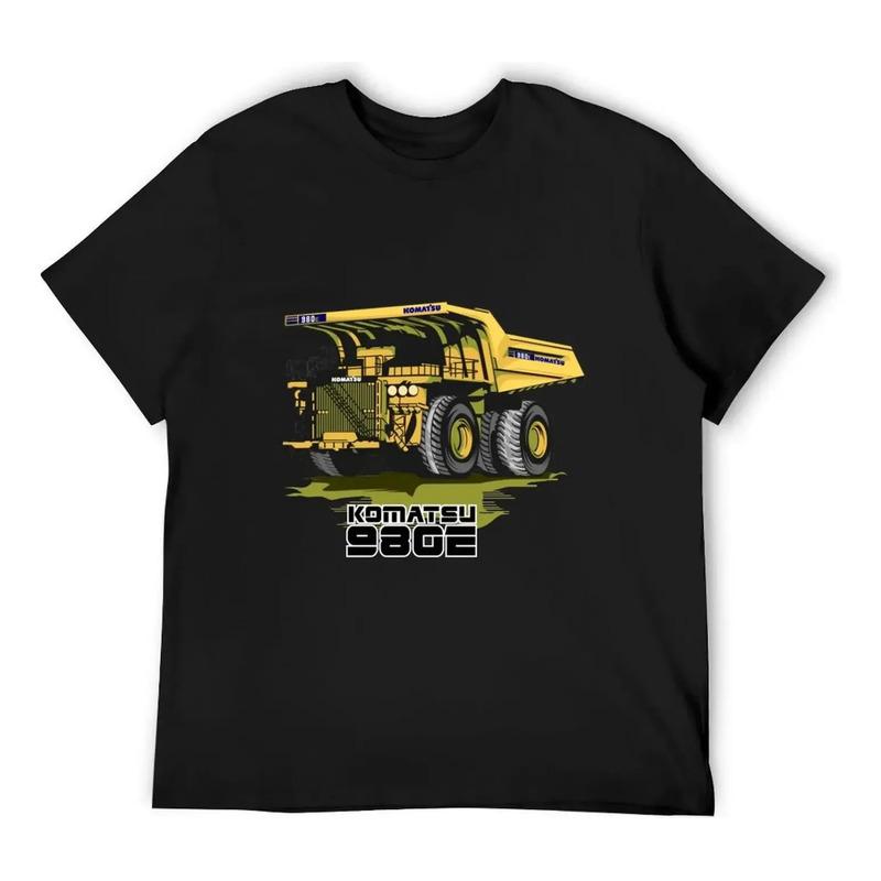 Camiseta Mining Truck Komatsu 980e, Roupas, Estampa Vintage S