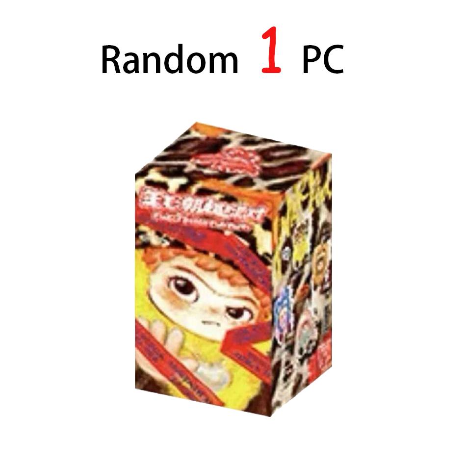 Wakuku Fuzzy Trend Fun Party Series Blind Box Kawaii Collectible Figure Toy Kid Surprise Christmas Collection And Birthday Gifts