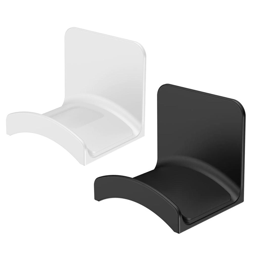 25/30pcs Universal Wall Mount Holder Adhesive Headphone Hook Headphone Stand for Easy Damage-Free Wall Desk Or PC Mounting