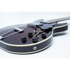 NEW GROTE 335 Style Jazz Electric Guitar, Semi-Hollow Body (Brown)
