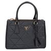 PRADA Excellent condition 68973 Galirea Small Triangle Logo Saffiano 2-Way Shoulder Bag Handbag Black/GDHardwareUsed