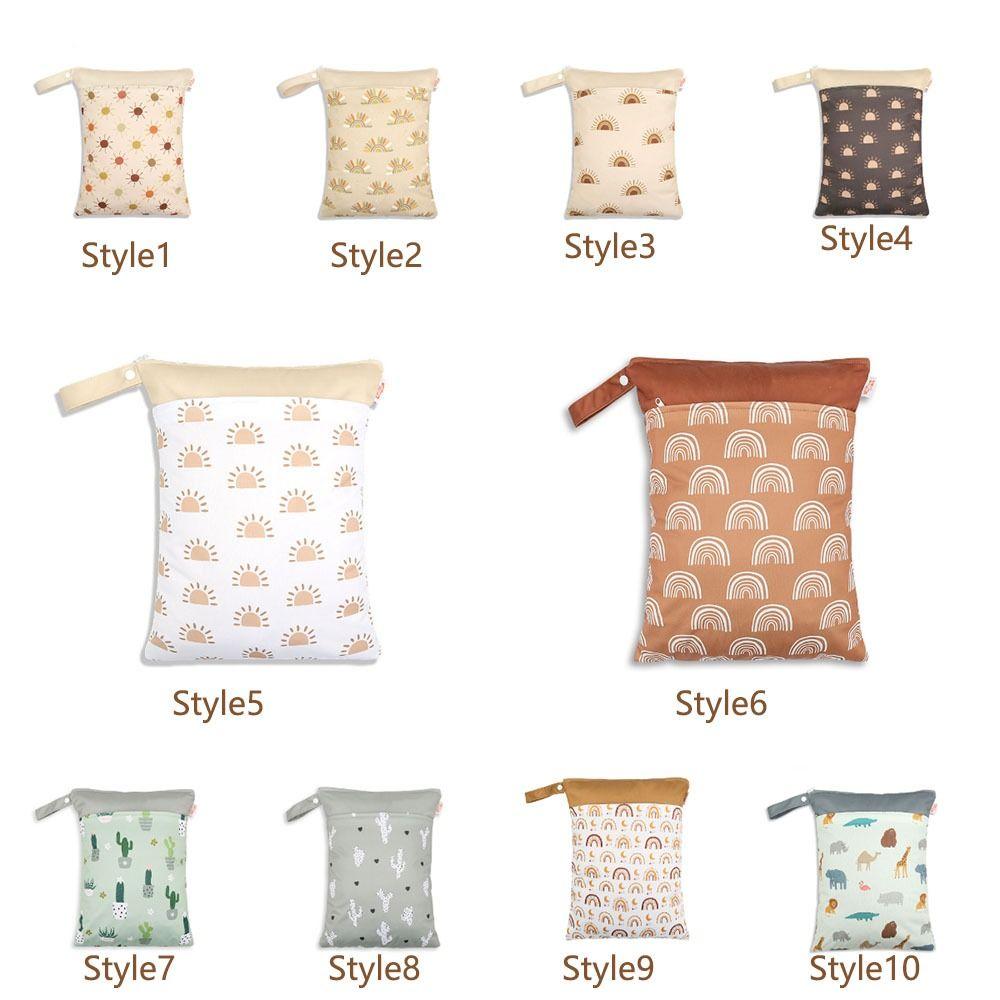 Wiederverwendbare Tragbare Mommy Bag Wasserdichte Windel Nässebeutel Wasserdichte Windeltasche Babyzimmer Dekoration