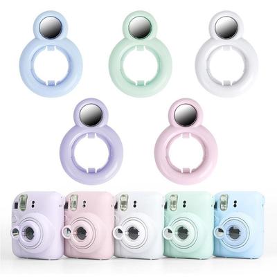Selfie-Spiegel für Instax Mini 12 Sofortbildkamera Selbstporträt-Spiegel Makro-Linse Macaron-Farben Selfie-Kamera-Zubehör