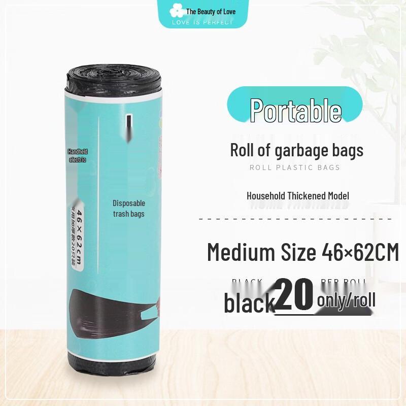 LOVE IS PERFECT Household Tie-Handle Trash Bags