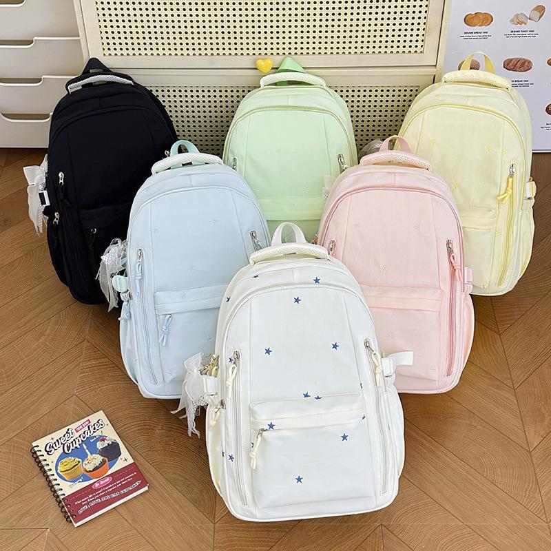 Schultasche neu Japanisch ins hochwertig süß bonbonfarben Schleife Rucksack Mittelschüler leichter Rucksack