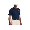 Under Armour Iso-Chill Solid Golf Polo Shirt Men tops Dark-Blue 1370090-408