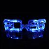Square Shape 2026New Year Glow Glasses Number New Year Party Glasses  Decorations