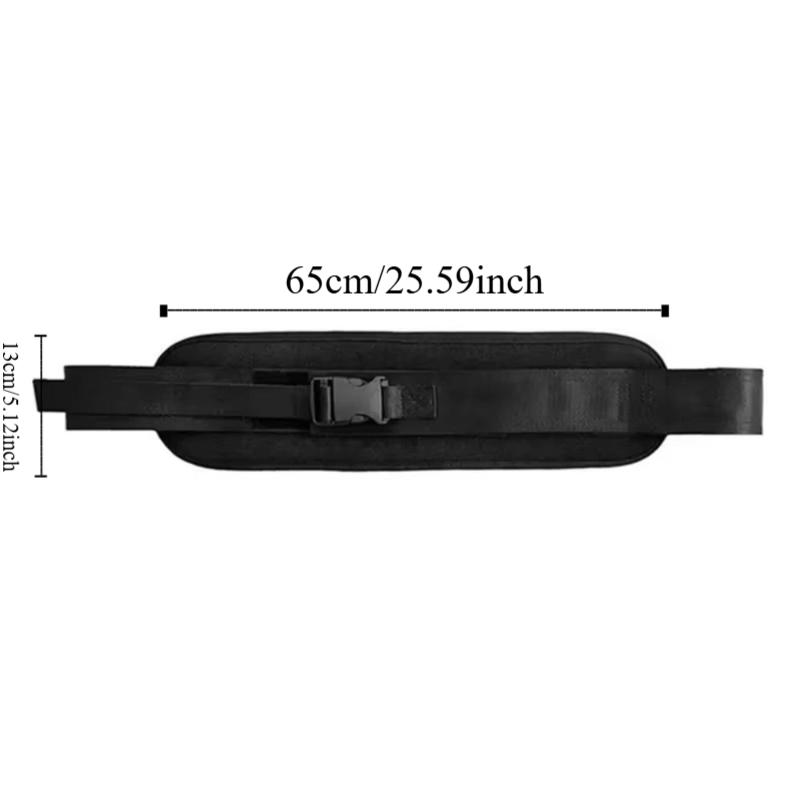 Non Slip Dumbbell Weight Belt Adjustable Weight-Bearing Glute Bridge Pad Ergonomic Design Wear-resistance Hip Thrust Belt