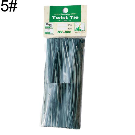 Portable Heavy Duty Plastic Coated Roll Wire Twist Ties Gardening Plant Tool