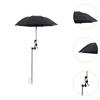 Multiuse Umbrella for Plants 37.40inch Diameter Clamp Beach Chair